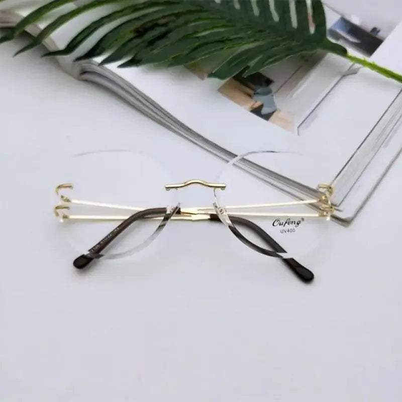 Oversized Rimless Fashion | Fashionsarah.com