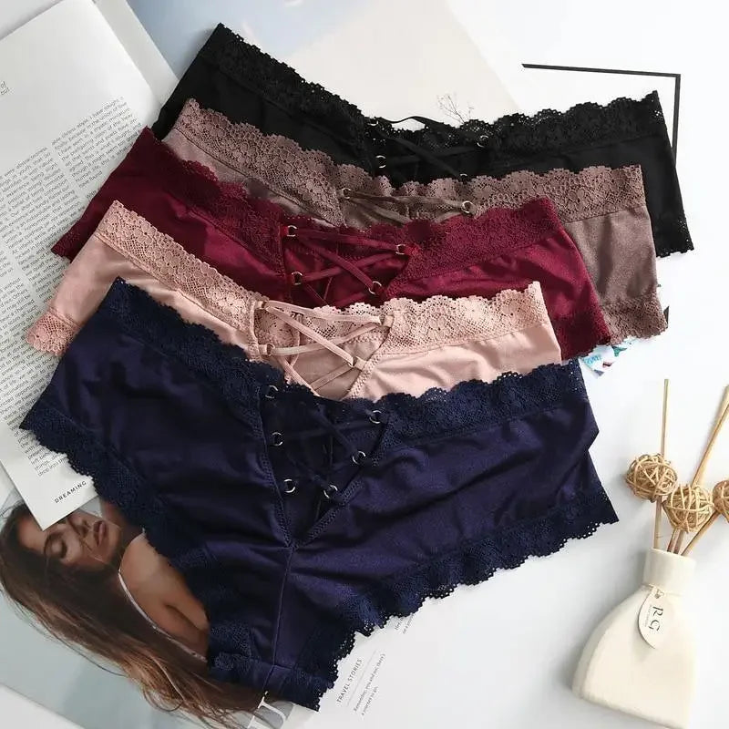 Satin Sexy Lace Panties | Fashionsarah.com