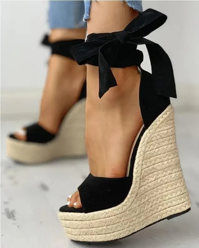 Cross-Strap Bohemia Platform | Fashionsarah.com