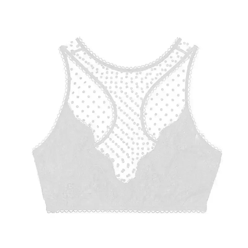 Mesh Hollow Out Bra | Fashionsarah.com