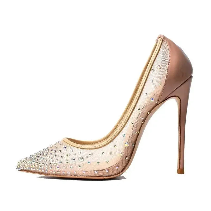 Wedding Rhinestone Pointed toes | Fashionsarah.com