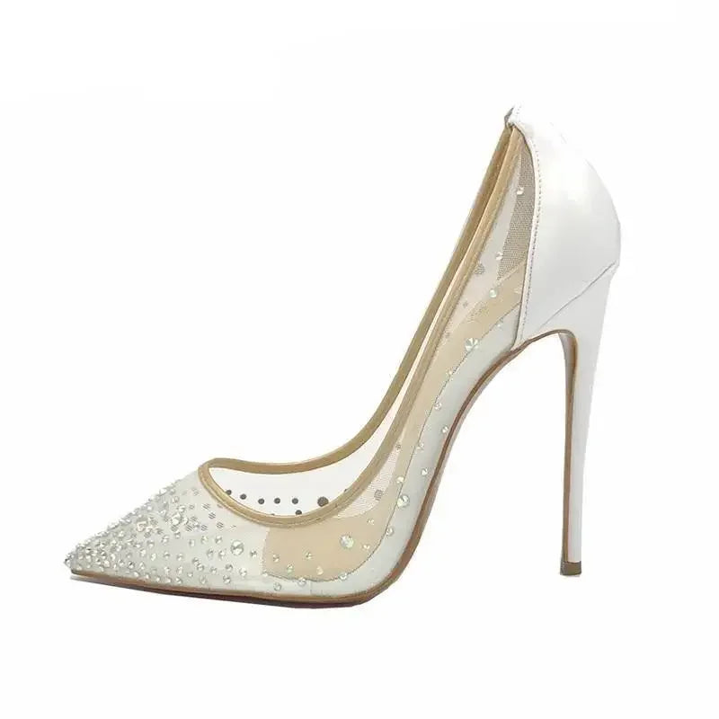 Wedding Rhinestone Pointed toes | Fashionsarah.com