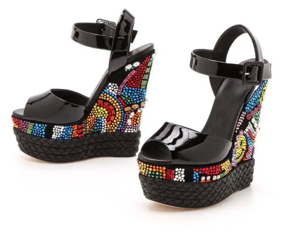 New Embellished Platforms | Fashionsarah.com