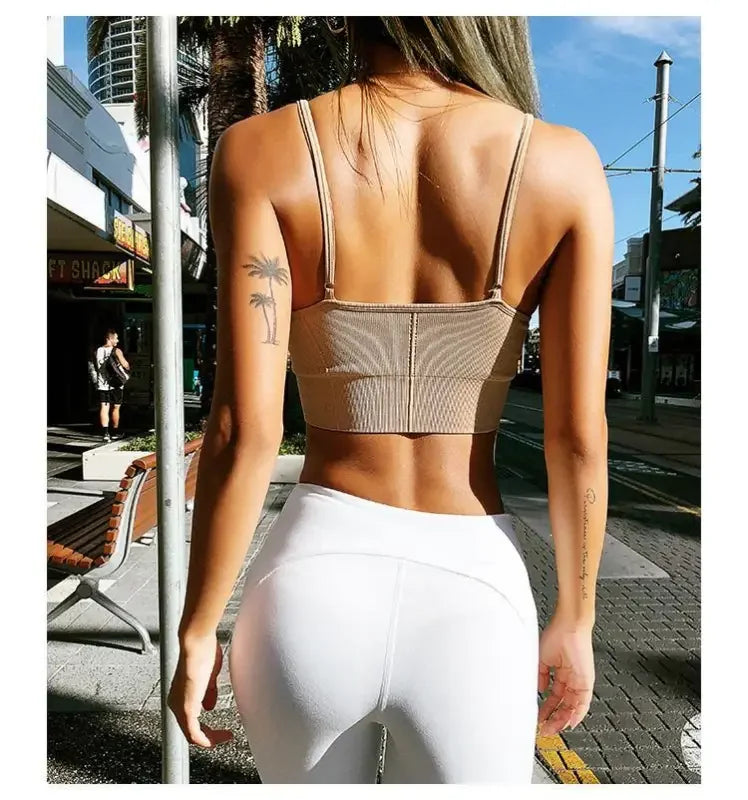 Sports Bra with Pad | Fashionsarah.com