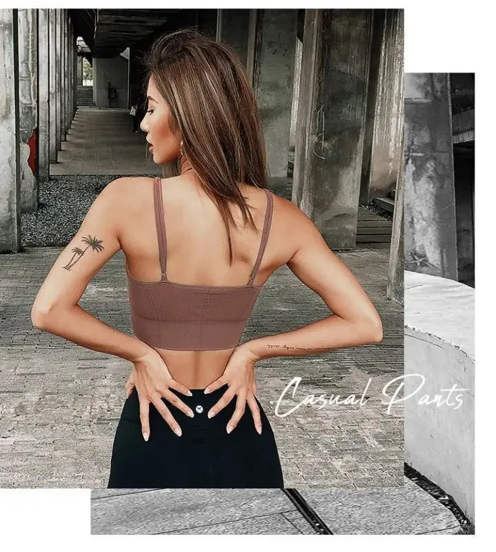 Sports Bra with Pad | Fashionsarah.com