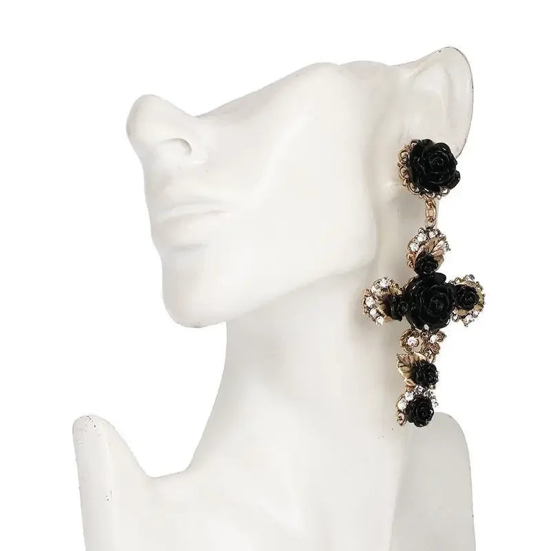 Vintage Cross Earrings Jewelry | Fashionsarah.com