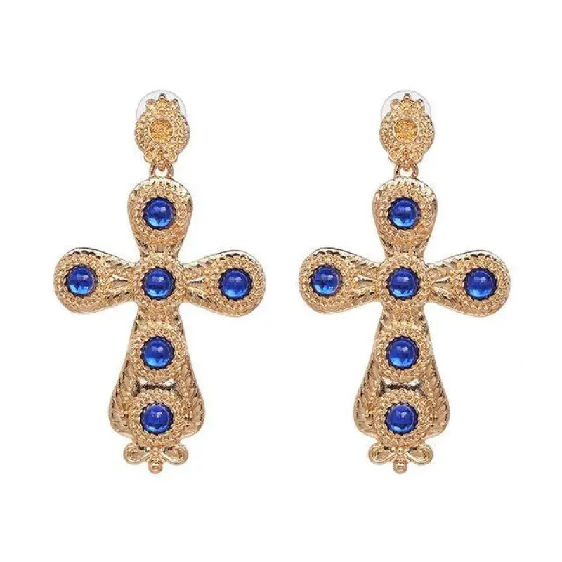 Vintage Cross Earrings Jewelry | Fashionsarah.com