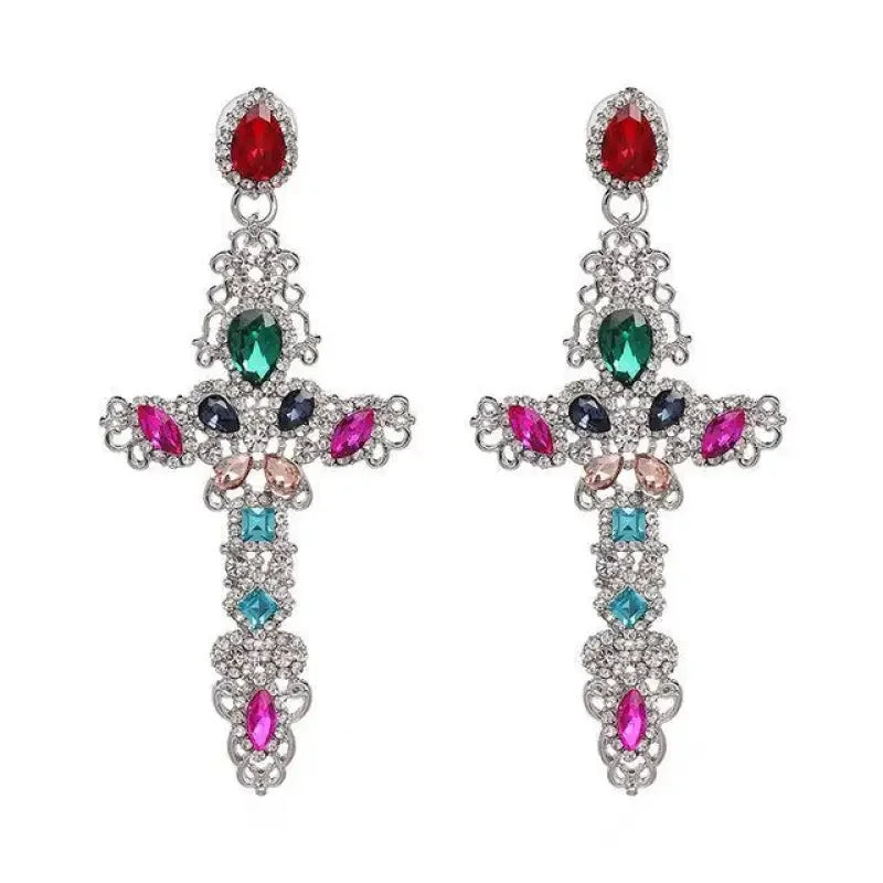 Vintage Cross Earrings Jewelry | Fashionsarah.com