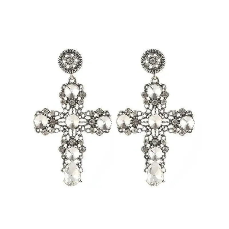 Vintage Cross Earrings Jewelry | Fashionsarah.com