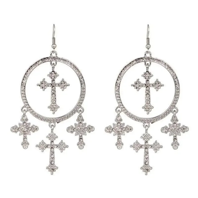 Vintage Cross Earrings Jewelry | Fashionsarah.com