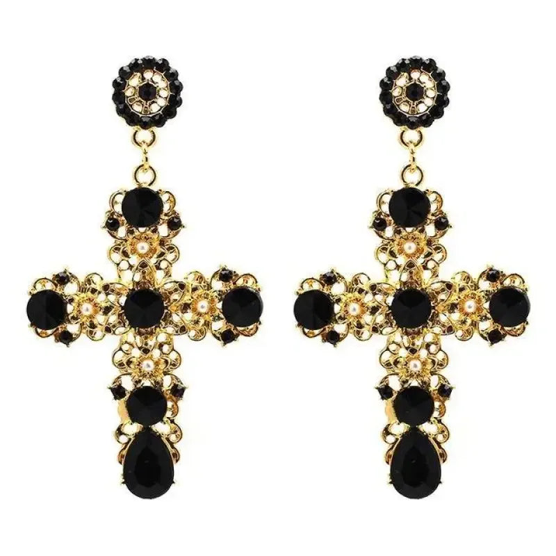 Vintage Cross Earrings Jewelry | Fashionsarah.com