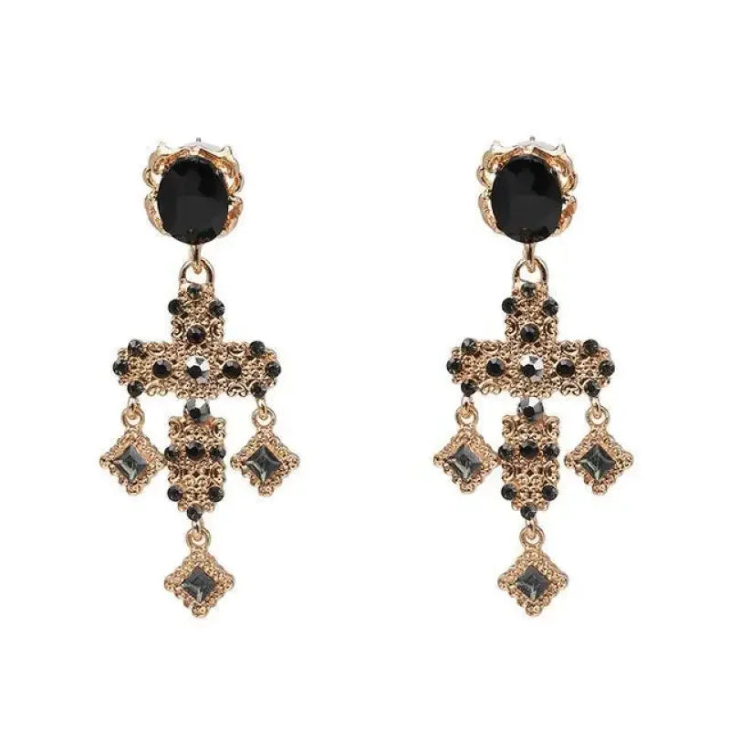 Vintage Cross Earrings Jewelry | Fashionsarah.com