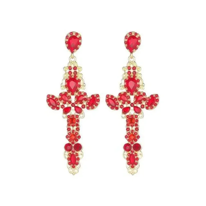 Vintage Cross Earrings Jewelry | Fashionsarah.com