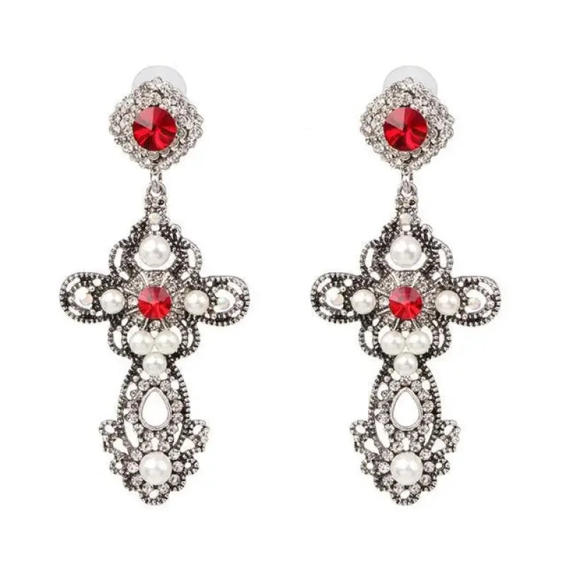 Vintage Cross Earrings Jewelry | Fashionsarah.com