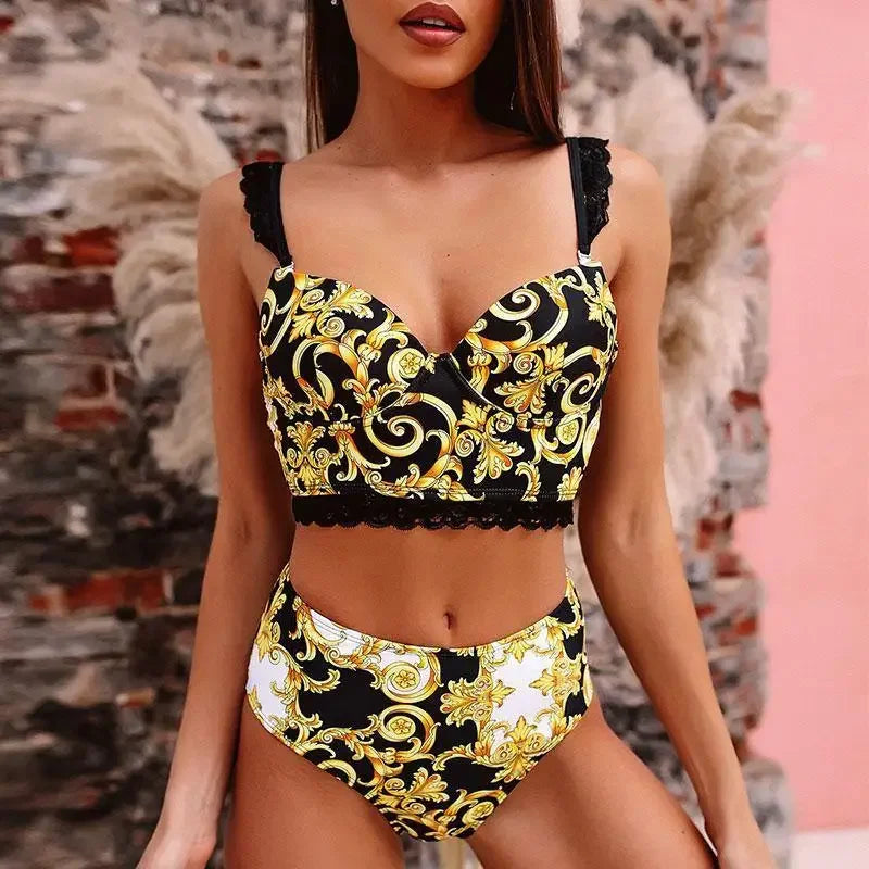 Paisley Push up Bikini | Fashionsarah.com
