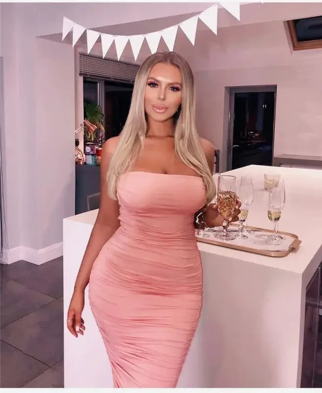 Spaghetti Summer Dress | Fashionsarah.com