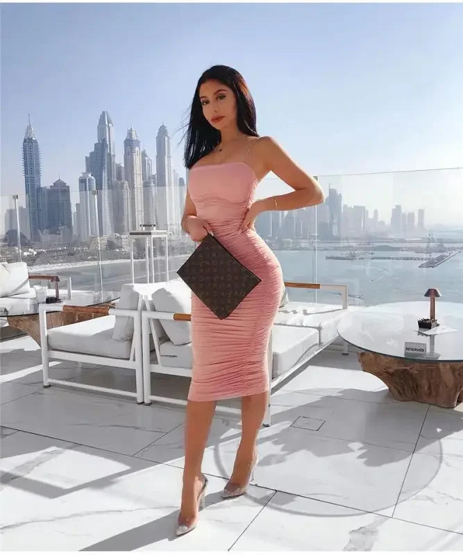 Spaghetti Summer Dress | Fashionsarah.com