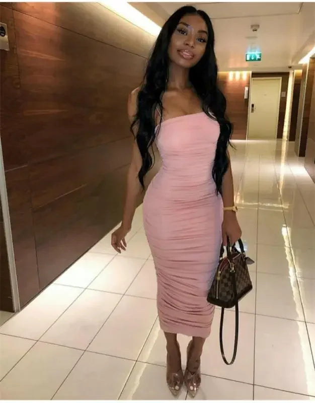 Spaghetti Summer Dress | Fashionsarah.com