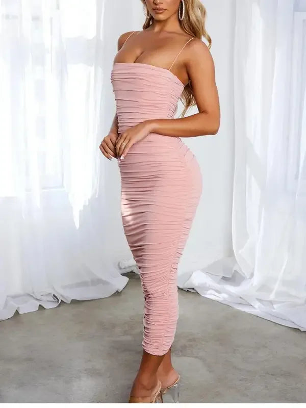 Spaghetti Summer Dress | Fashionsarah.com