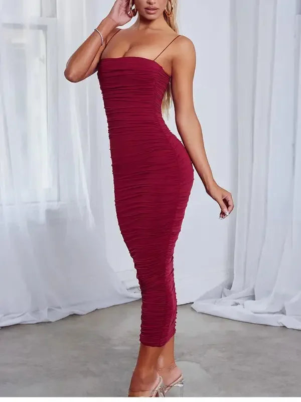 Spaghetti Summer Dress | Fashionsarah.com