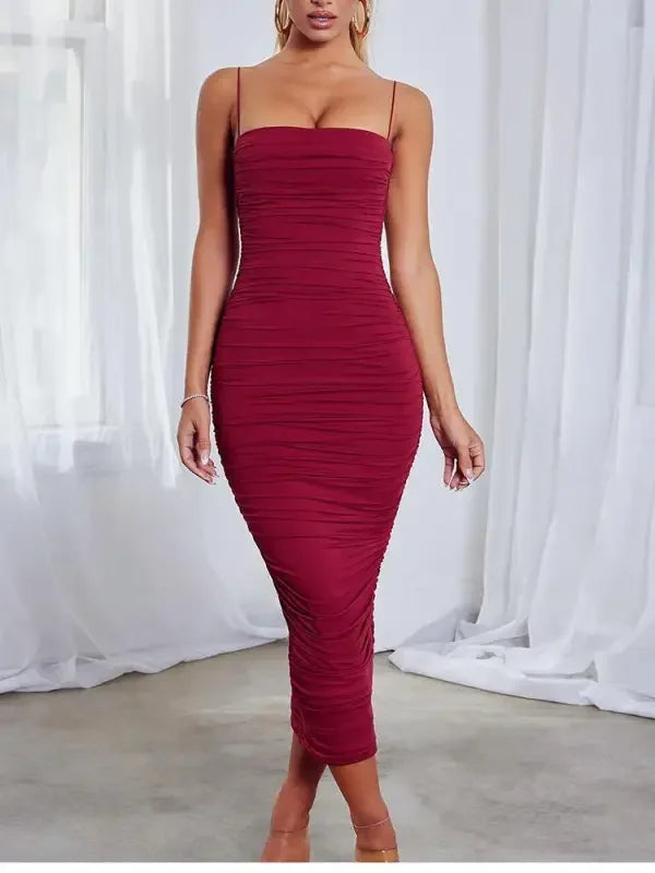 Spaghetti Summer Dress | Fashionsarah.com