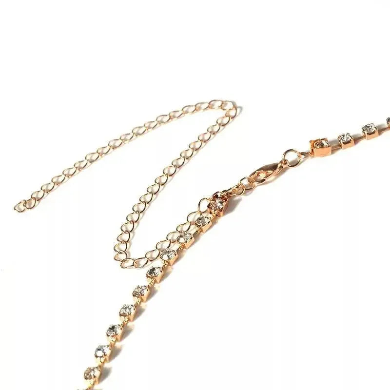 Rhinestone leg chains | Fashionsarah.com