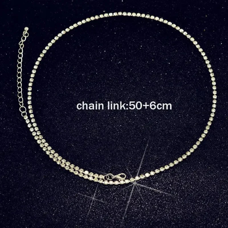 Rhinestone leg chains | Fashionsarah.com