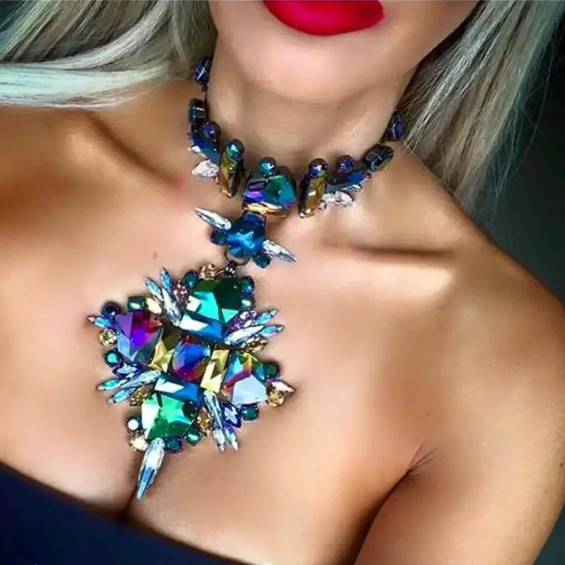 Crystal Choker Necklace | Fashionsarah.com