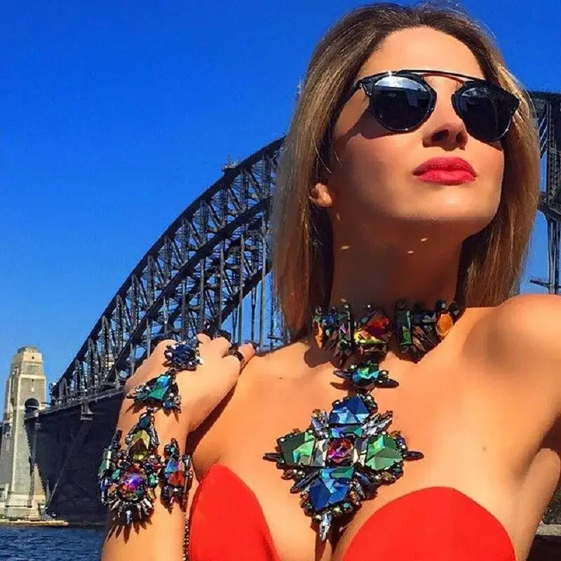 Crystal Choker Necklace | Fashionsarah.com