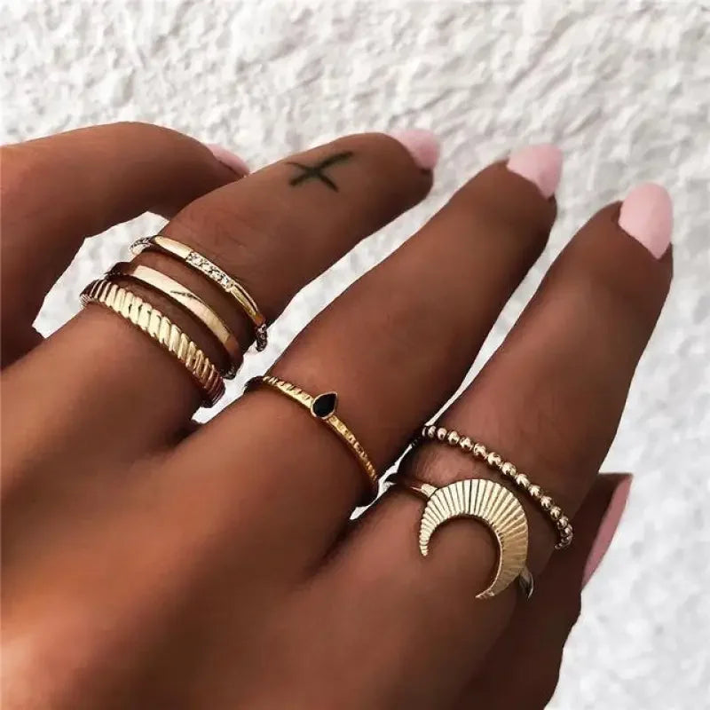 Vintage Rings 5pcs/set | Fashionsarah.com