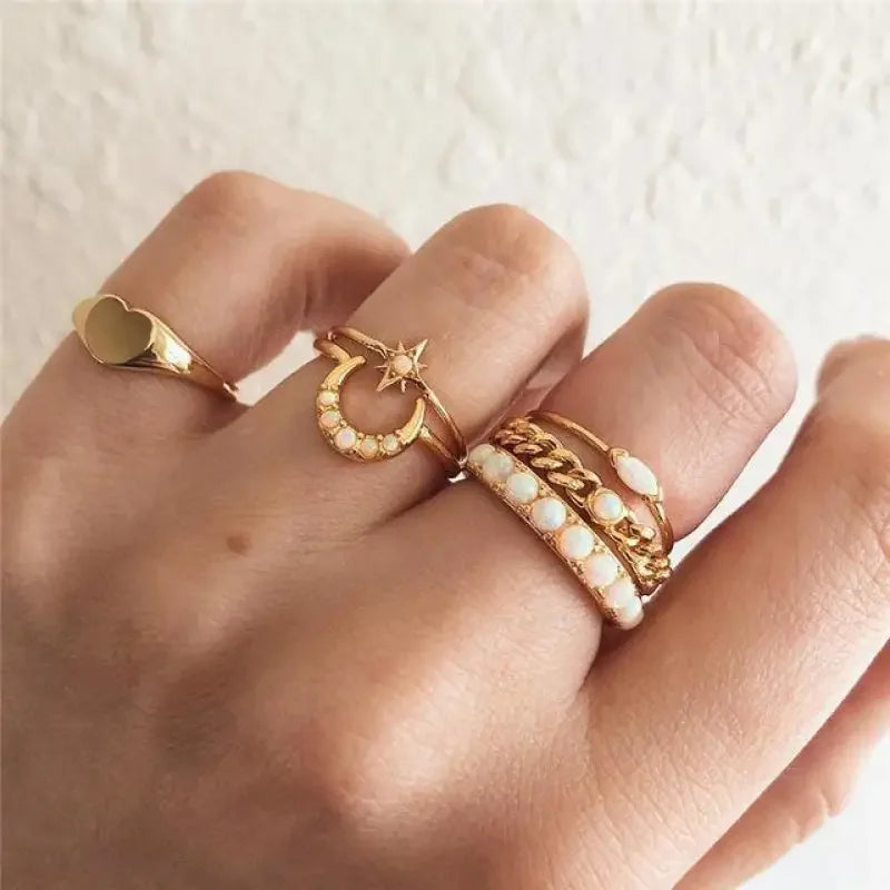 Vintage Rings 5pcs/set | Fashionsarah.com