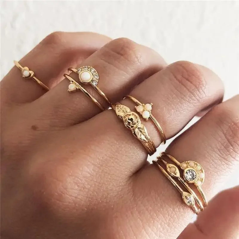 Vintage Rings 5pcs/set | Fashionsarah.com