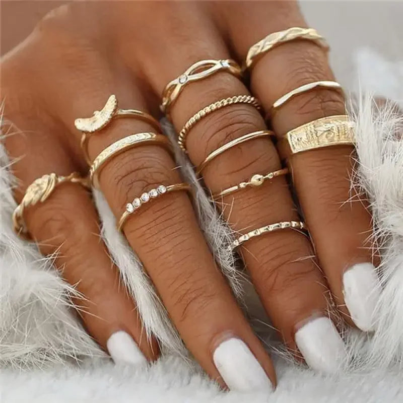Vintage Rings 5pcs/set | Fashionsarah.com