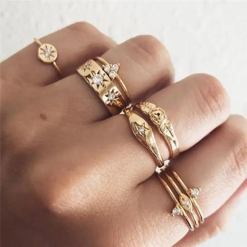 Vintage Rings 5pcs/set | Fashionsarah.com