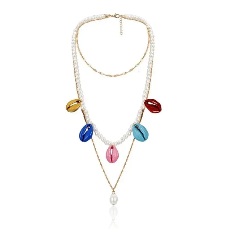 Multi Layered Pearl Choker | Fashionsarah.com