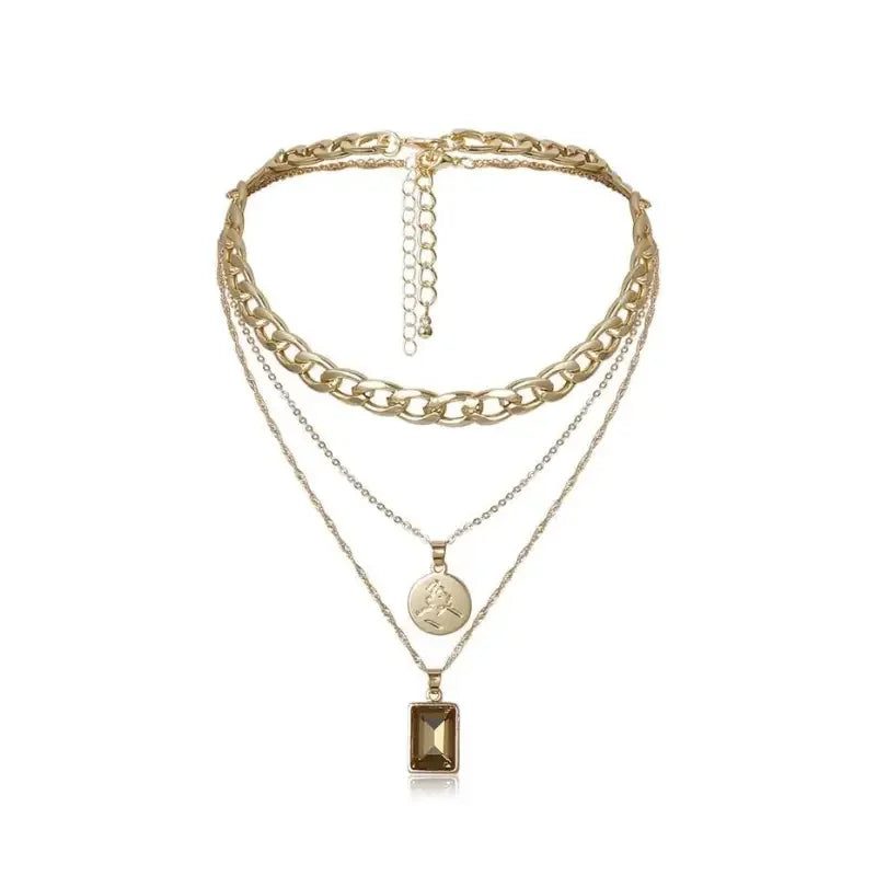 Multi Layered Pearl Choker | Fashionsarah.com