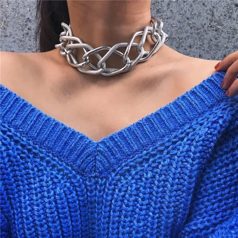 Thick Chunky Necklace | Fashionsarah.com