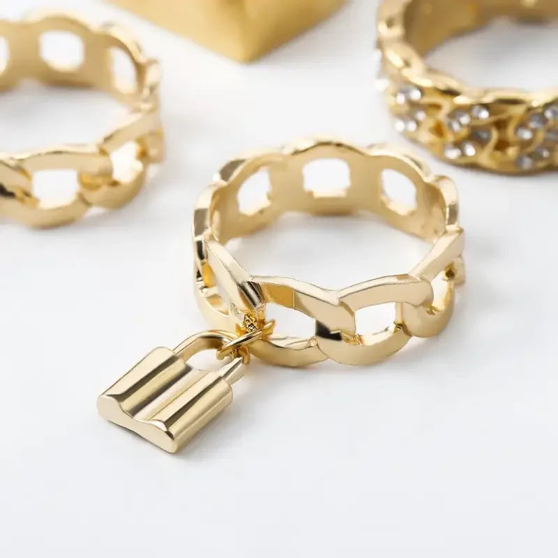 Love Lock Rings | Fashionsarah.com