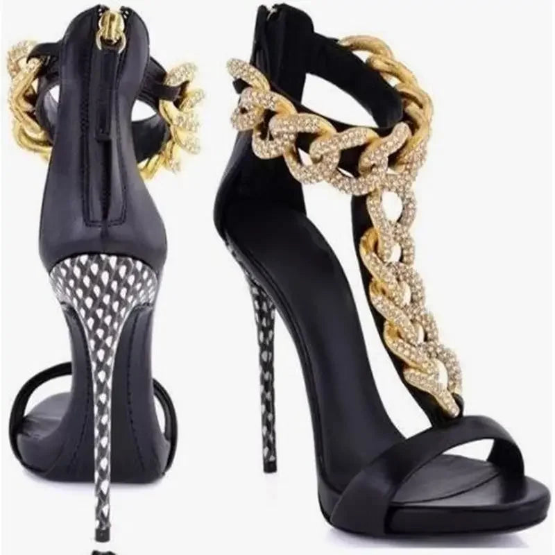 T-Strap Dot Heels | Fashionsarah.com