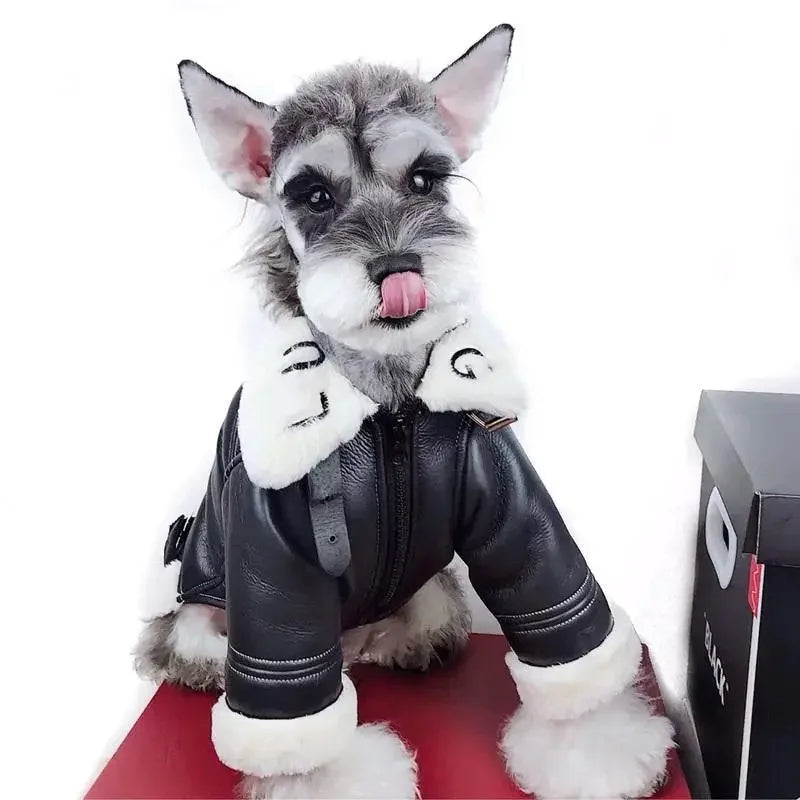 Leather Warm Jacket | Fashionsarah.com