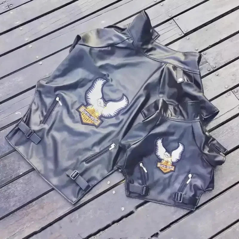 Leather Waterproof Jacket (XXS-XXL) | Fashionsarah.com