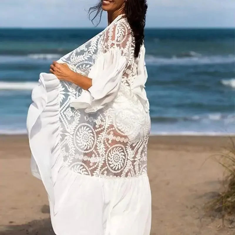 Maxi Kimono beachwear | Fashionsarah.com