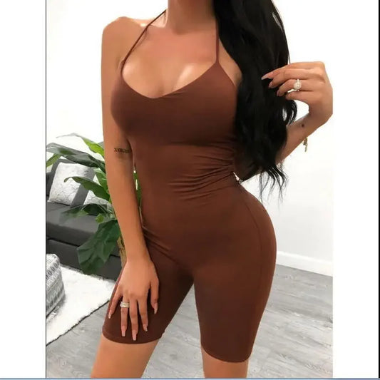 Slim Fit Short Jumpsuits | Fashionsarah.com