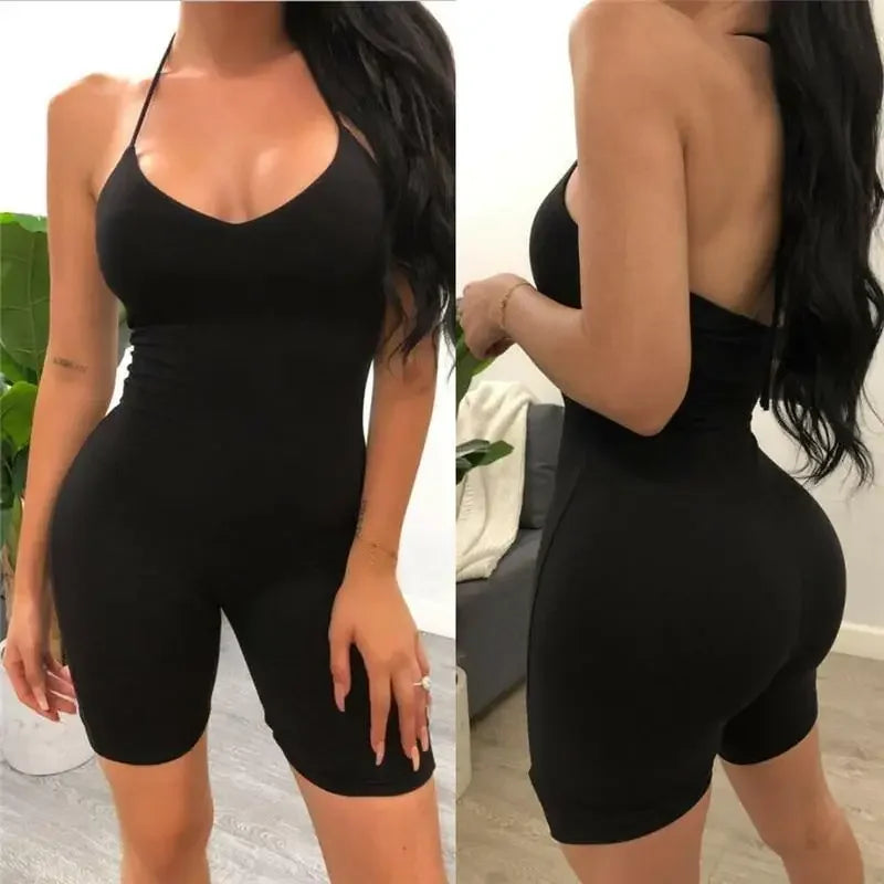 Slim Fit Short Jumpsuits | Fashionsarah.com