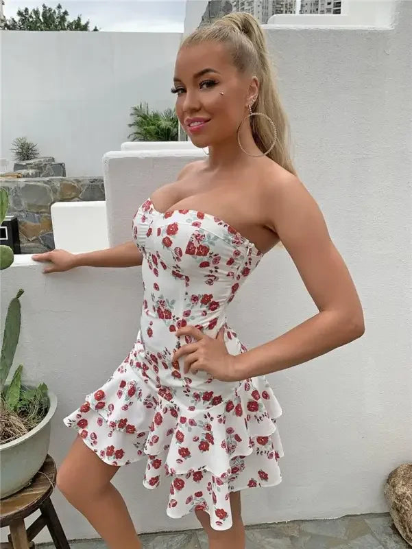 Bohemia strapless dress | Fashionsarah.com