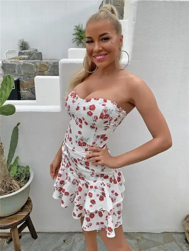 Bohemia strapless dress | Fashionsarah.com