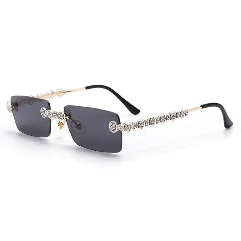 Rimless Diamond Sunglasses | Fashionsarah.com