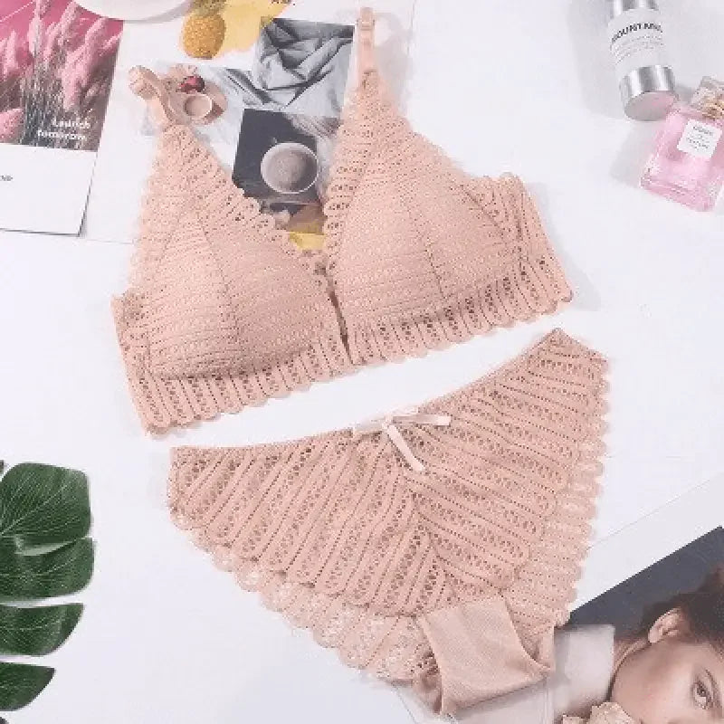 French Lace Embroidery Lingerie | Fashionsarah.com