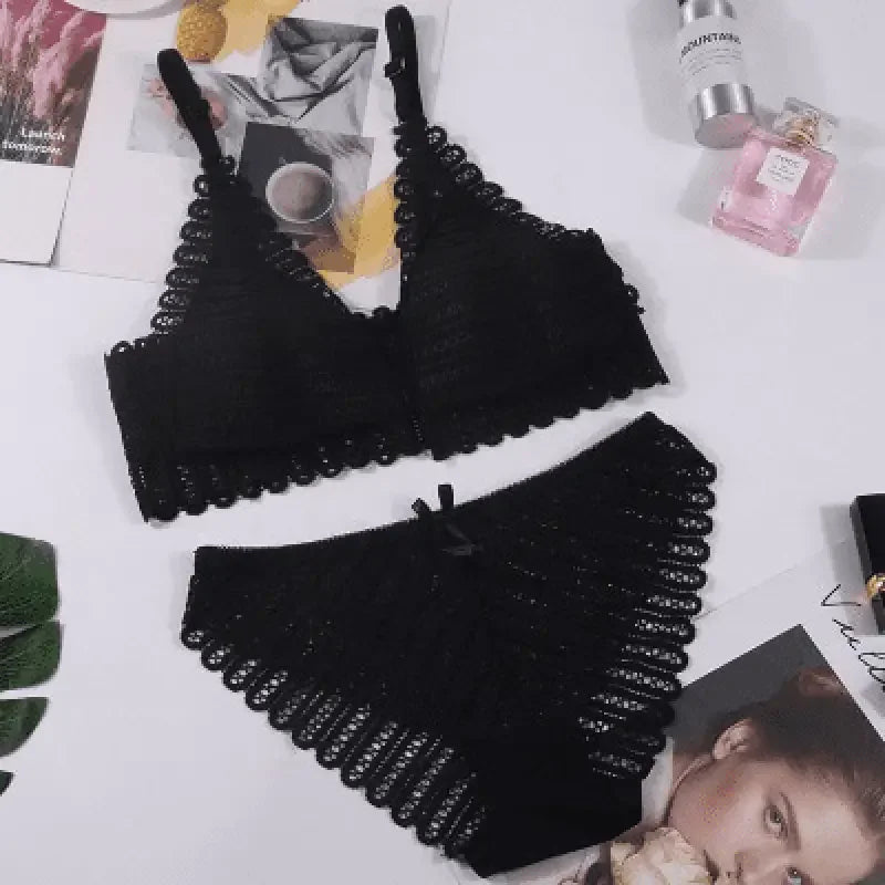 French Lace Embroidery Lingerie | Fashionsarah.com