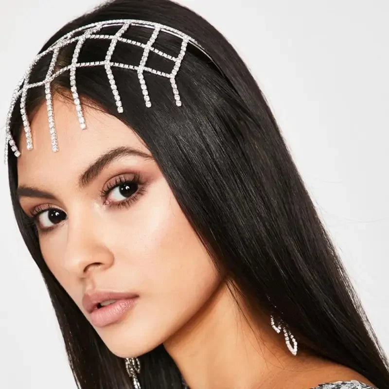 Luxury Rhinestone Hair Hoop | Fashionsarah.com